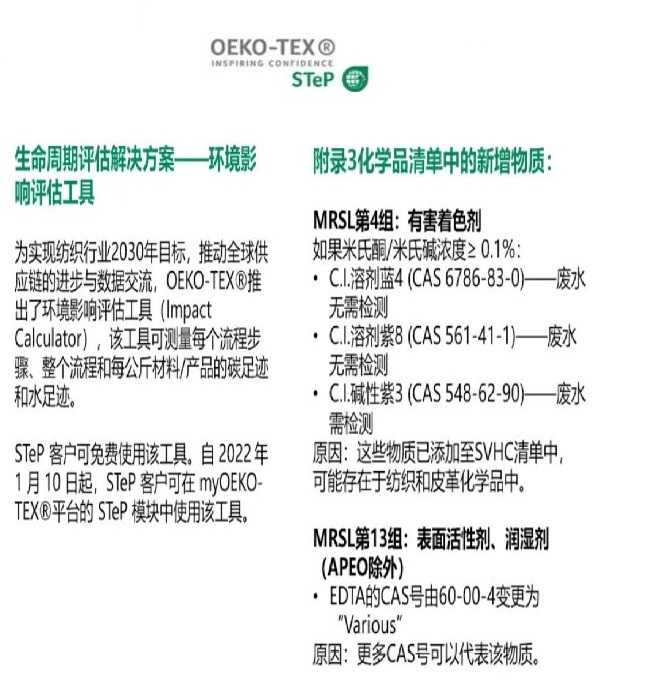 可持续纺织产品认证STeP by OEKO-TEX®