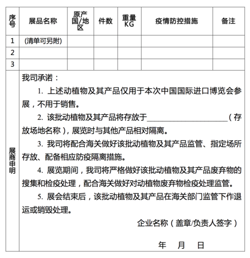 第六届中国国际进口博览会海关通关注意事项