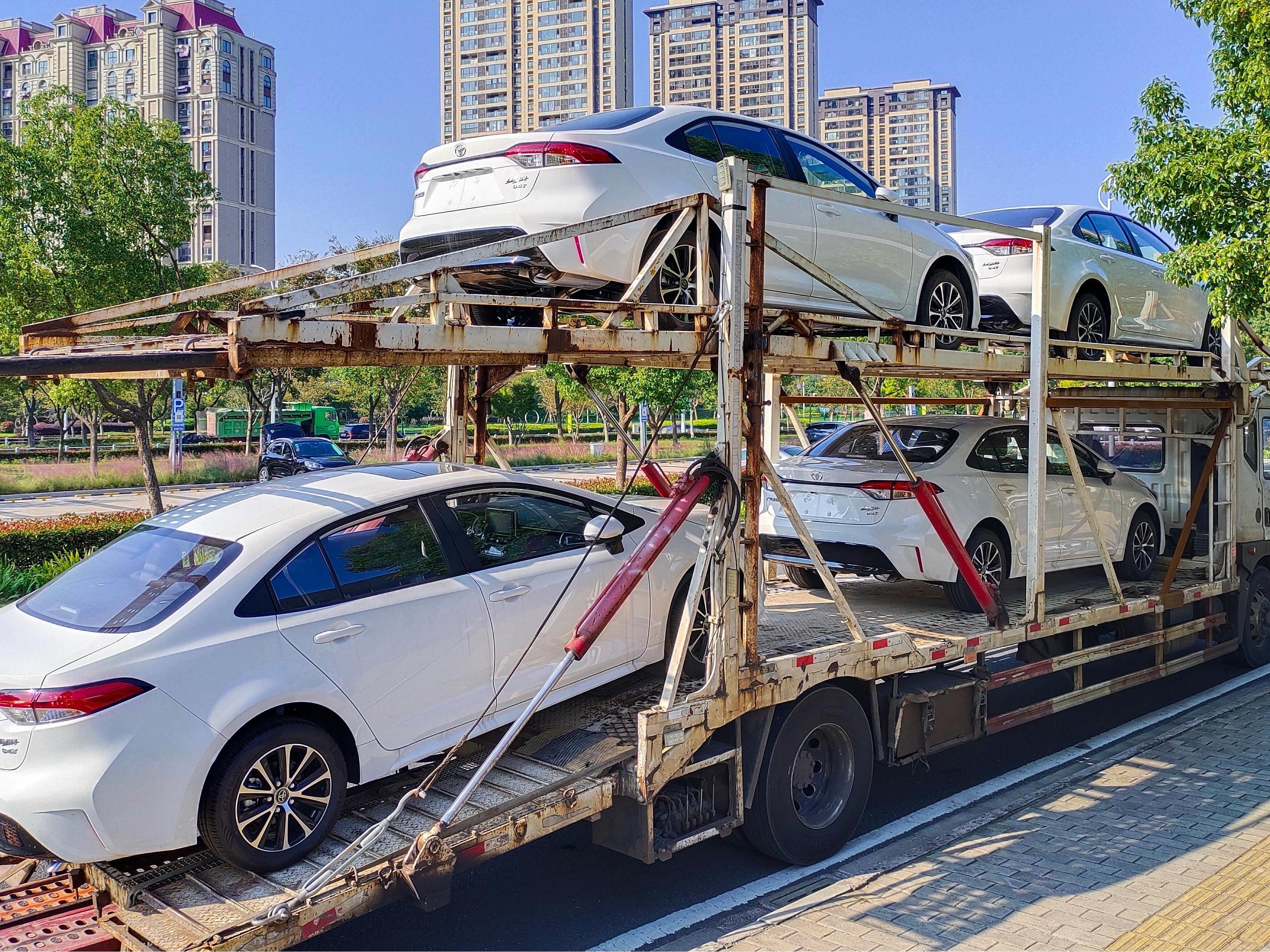 佳利达物流成功操作惠山区首批二手车出口运输通关