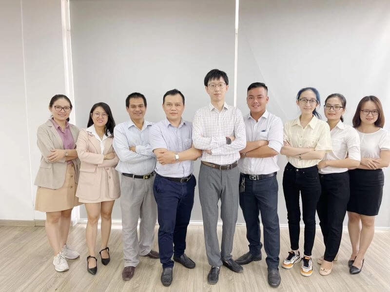 图为我司佳利达越南公司团队