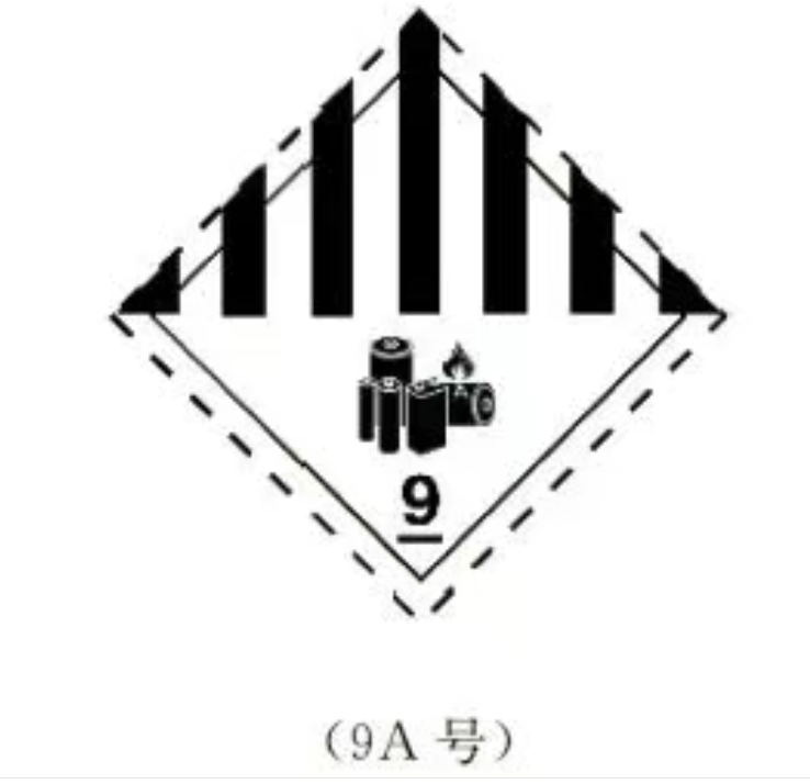 锂电池专属运输标签（9A号式样标签）