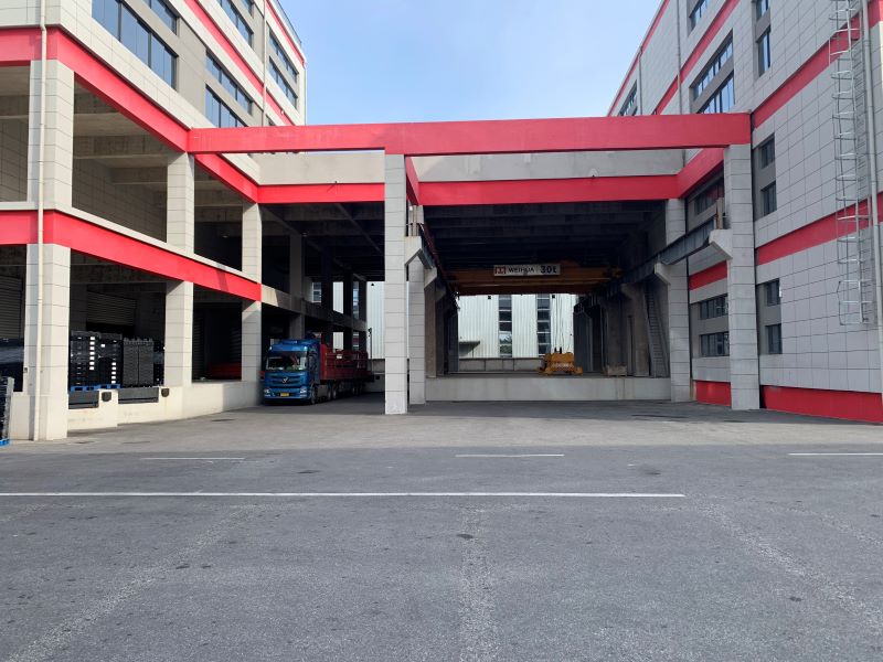 南京溧水佳利达南京医械GSP仓库，各建筑之间廊桥联通